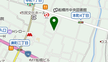 千葉県　ゼンリン地図　船橋市西部　千葉市若葉区　佐倉市　八千代市 千葉県船橋市本町の寺院一覧 - NAVITIME