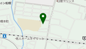 船橋市 武道センターの地図画像