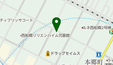 藤田畳店の地図画像