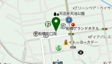 富国生命保険相互会社 船橋営業所の地図画像