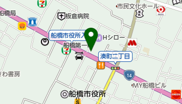 明治安田生命保険相互会社 船橋支社の地図画像