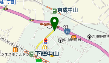 キープレフトヘアの地図画像