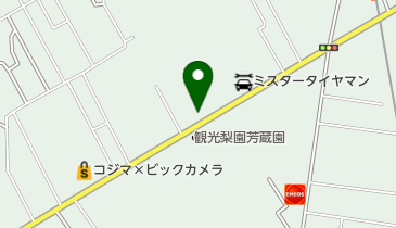 印旛霊園事務局の地図画像