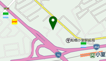 都市再生機構(独立行政法人) 千葉ニュータウン小室ハイランド管理サービの地図画像