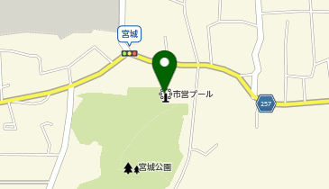 館山市 豊津ホールの地図画像