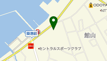 東京海洋大学 水圏科学フィールド教育研究センター館山ステーション 湾内の地図画像