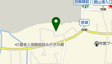 明治牛乳館山販売所の地図画像