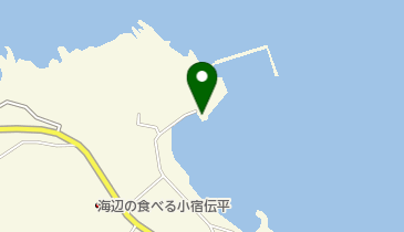 波左間漁協の地図画像