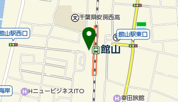 館山市旅館組合の地図画像