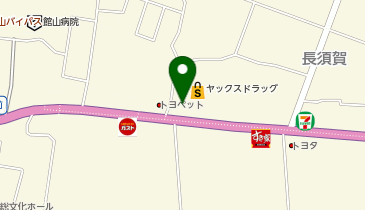 トヨタカローラ千葉株式会社 館山店の地図画像