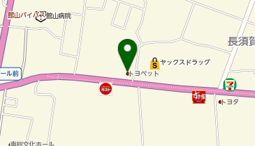 千葉トヨペット株式会社館山店の地図画像