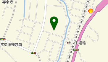 木更津市 桜井公民館の地図画像