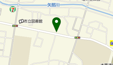 アズリー美容室の地図画像