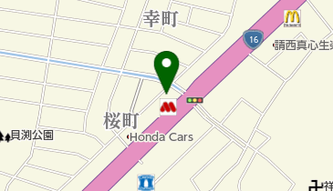 オッペン化粧品八重原営業所の地図画像