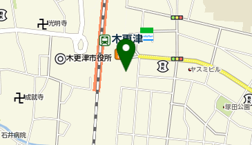 ダイアナ木更津の地図画像