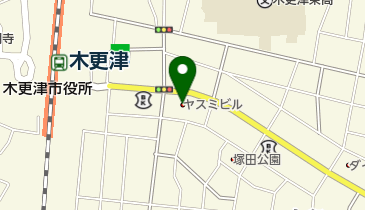 ちばぎん証券株式会社木更津支店の地図画像