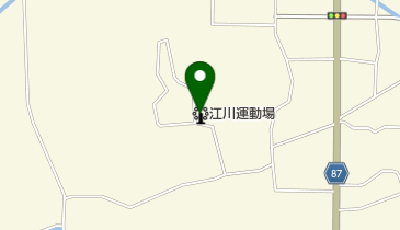 木更津市 江川総合運動場の地図画像