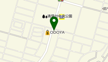 メナード化粧品清見台南代行店の地図画像