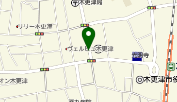 いせや小間物店の地図画像