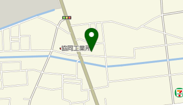 橋内染物店の地図画像