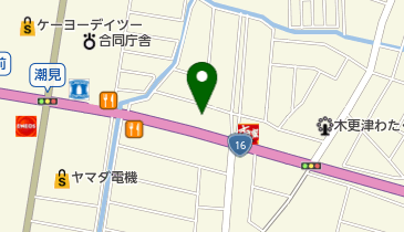 木更津卓球センターの地図画像