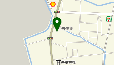 中央産業株式会社の地図画像
