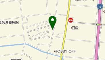 美容室YOUの地図画像