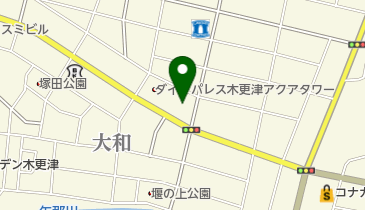 富国生命保険相互会社 木更津営業所の地図画像