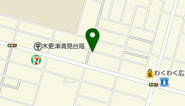 ヘアーサロンヒトミの地図画像