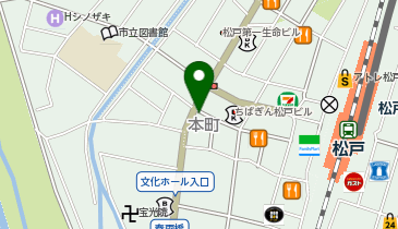 はんこ屋さん21松戸店の地図画像