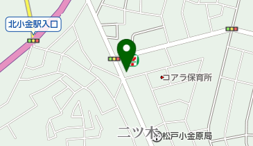 小金原サイクルの地図画像