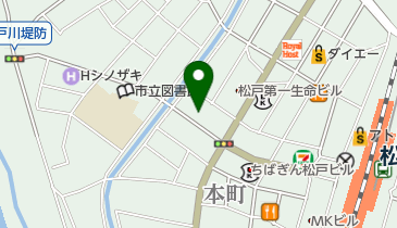 マツド輪業の地図画像