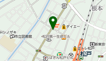 川井フルーツの地図画像