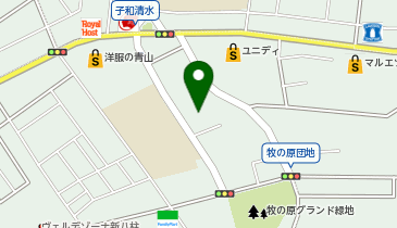 小田長生マッサージ治療院の地図画像