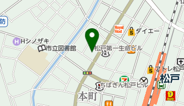 東京メンタルヘルス・松戸カウンセリングセンターの地図画像