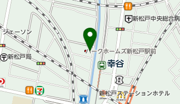 あおば鍼灸院の地図画像