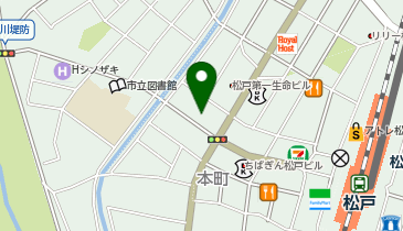 松戸長生館療院の地図画像