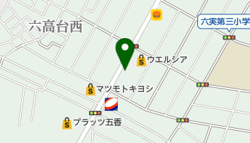 小菅ランドリーの地図画像