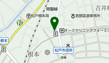 松戸市薬業会の地図画像