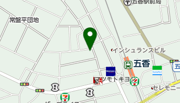 花つばきの地図画像