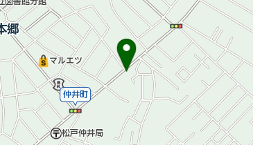 ビューティーショップセントラルの地図画像