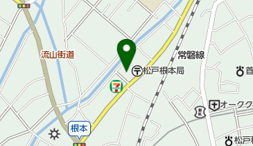 千葉県ヤクルト販売グレイシス松戸の地図画像