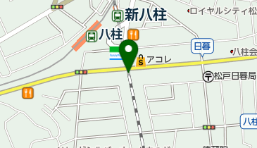 銀の糸 八柱駅前本店の地図画像