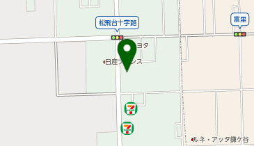 レクサス松飛台の地図画像