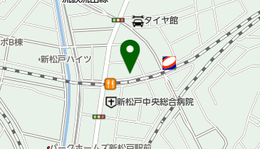 松戸市 病後児保育ひまわり保育園の地図画像
