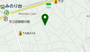 小金辰正堂書店の地図画像
