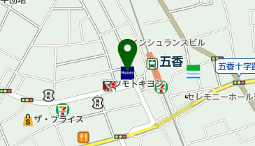 東洋証券株式会社松戸五香支店の地図画像