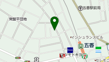 木瀬精肉店の地図画像