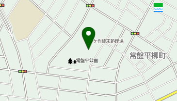 松戸市 常盤平体育館の地図画像