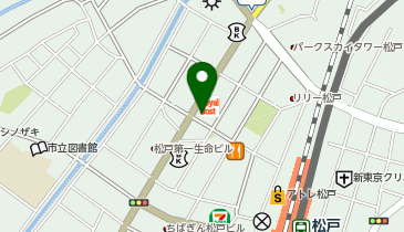 松戸整骨院の地図画像